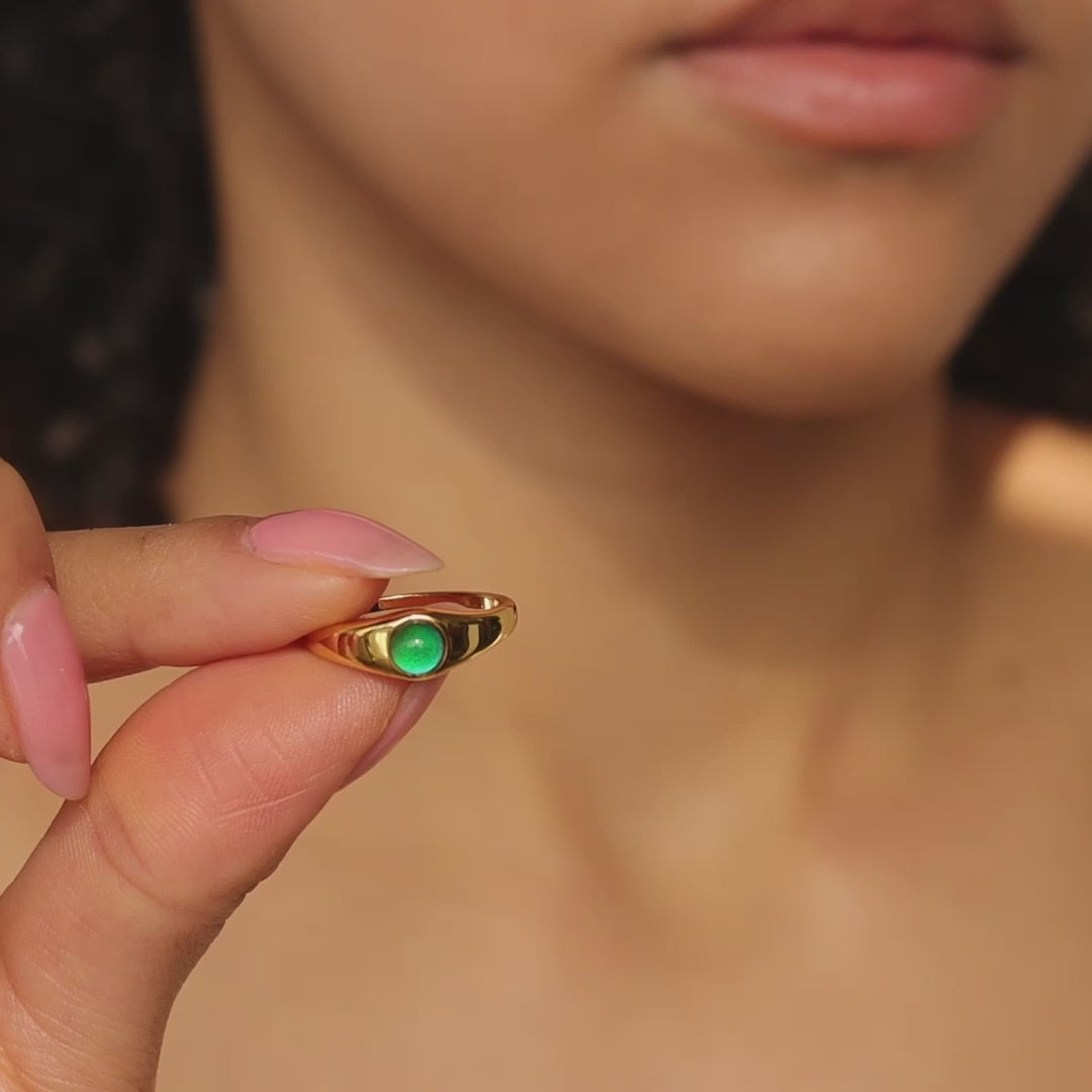 Mini mood ring