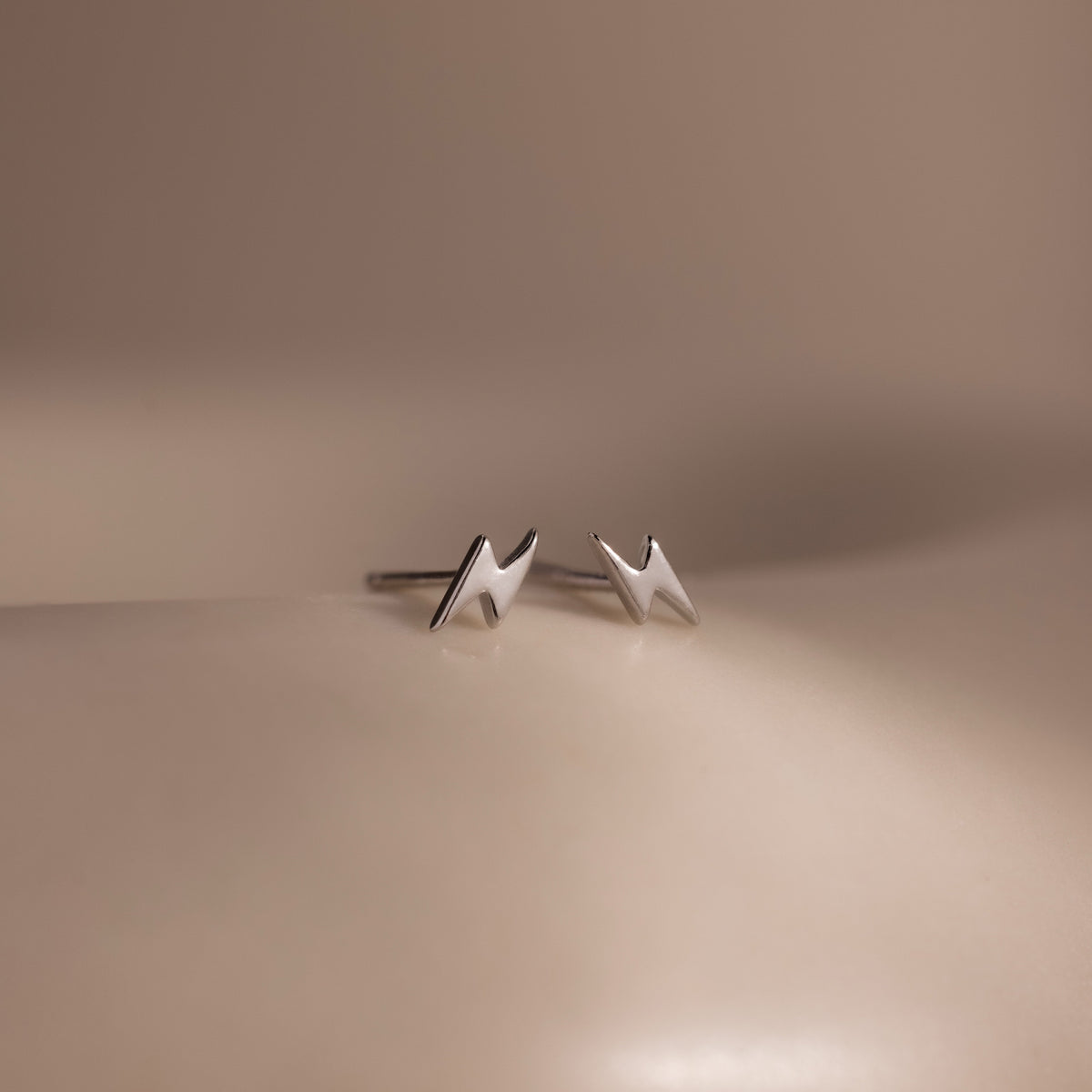 Lightning bolt studs