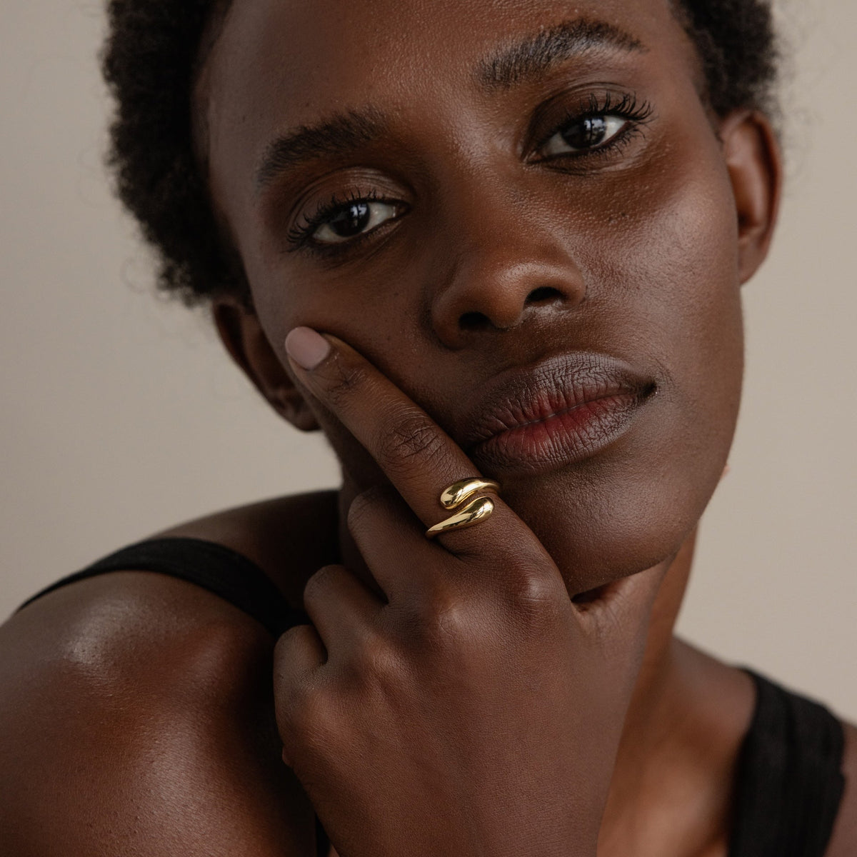 Duo dome ring