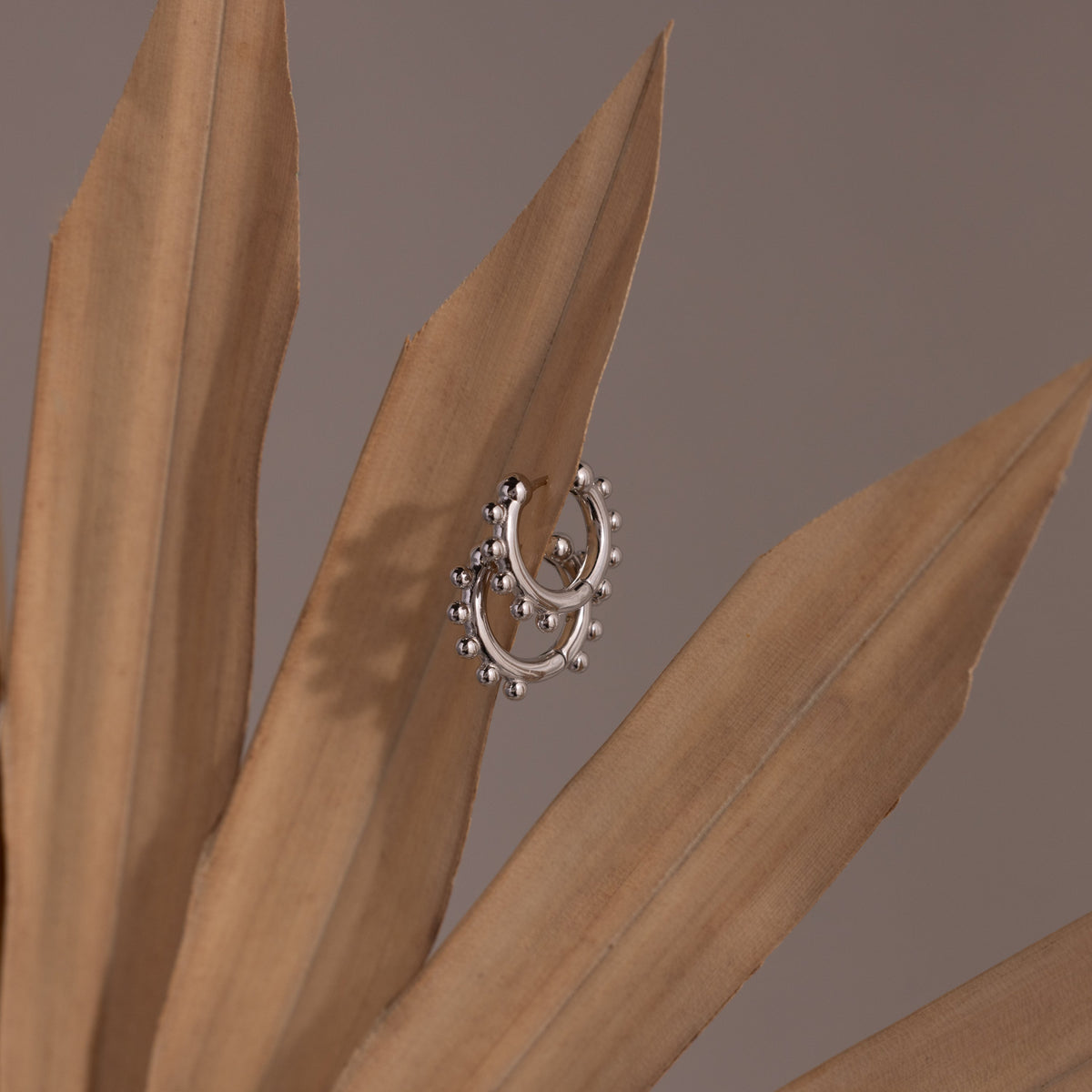 Beaded hoops 7