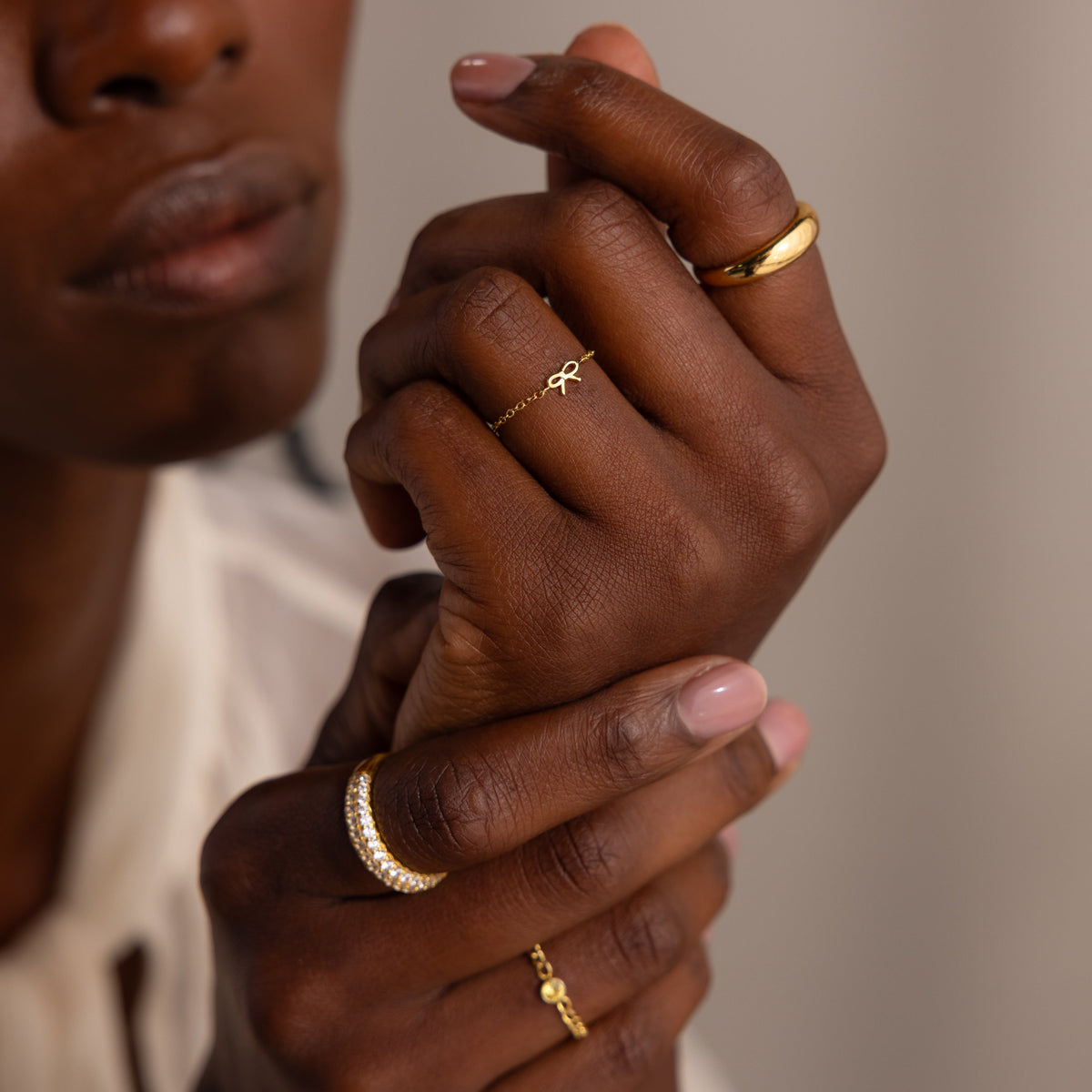 Bow chain ring