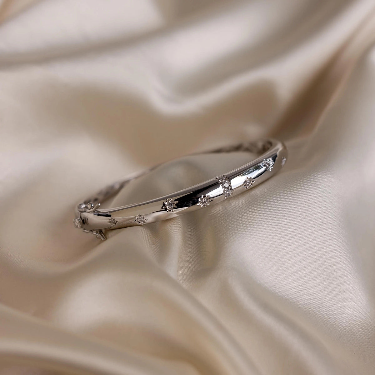 North Star Bangle Bracelet