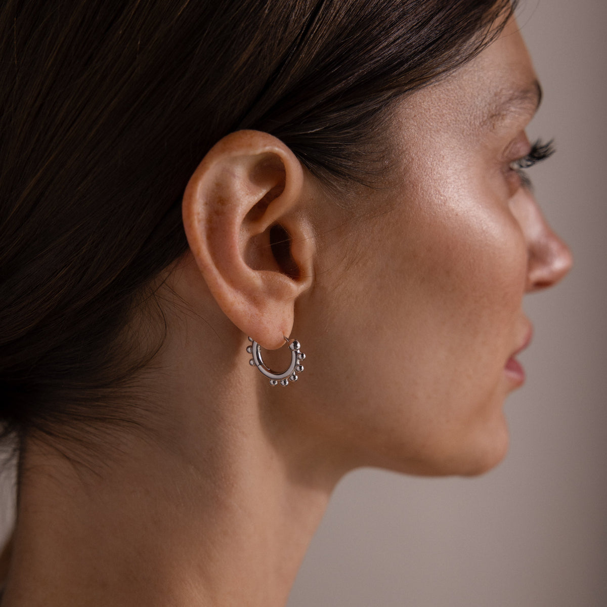 Beaded hoops 6
