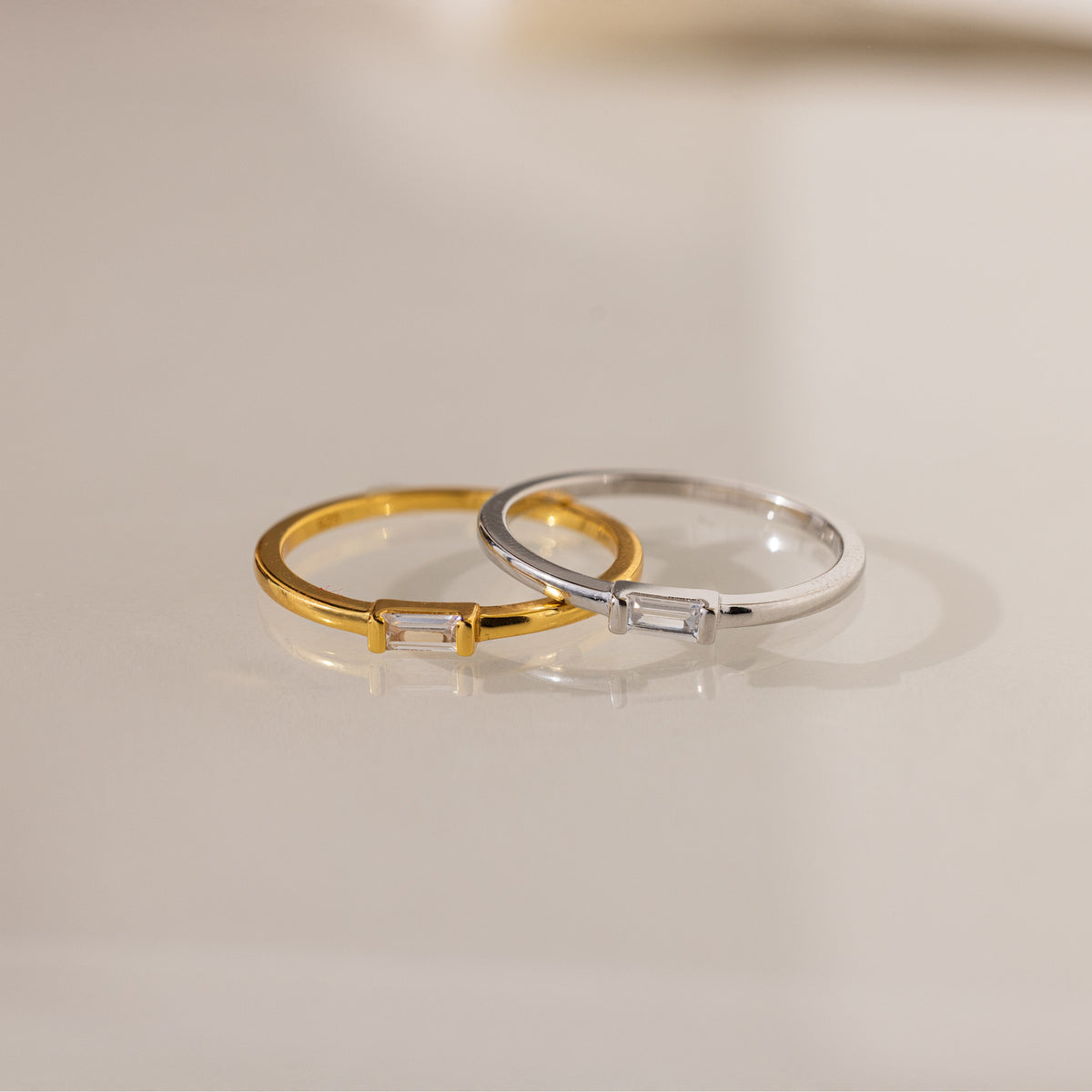 Baguette diamond ring