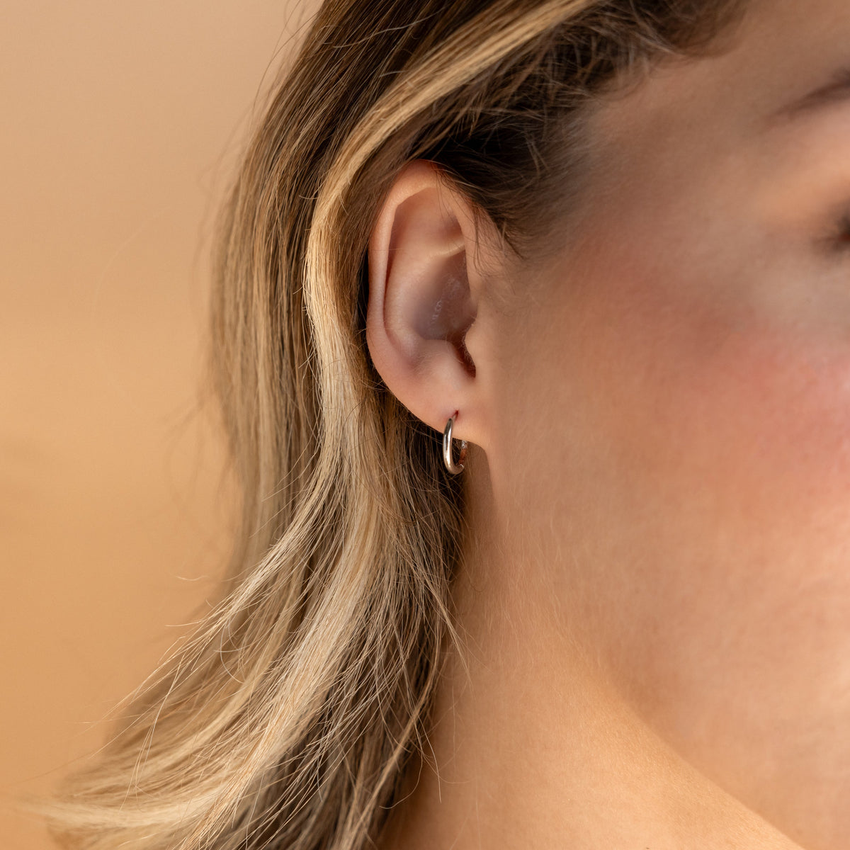 Small bold hoops