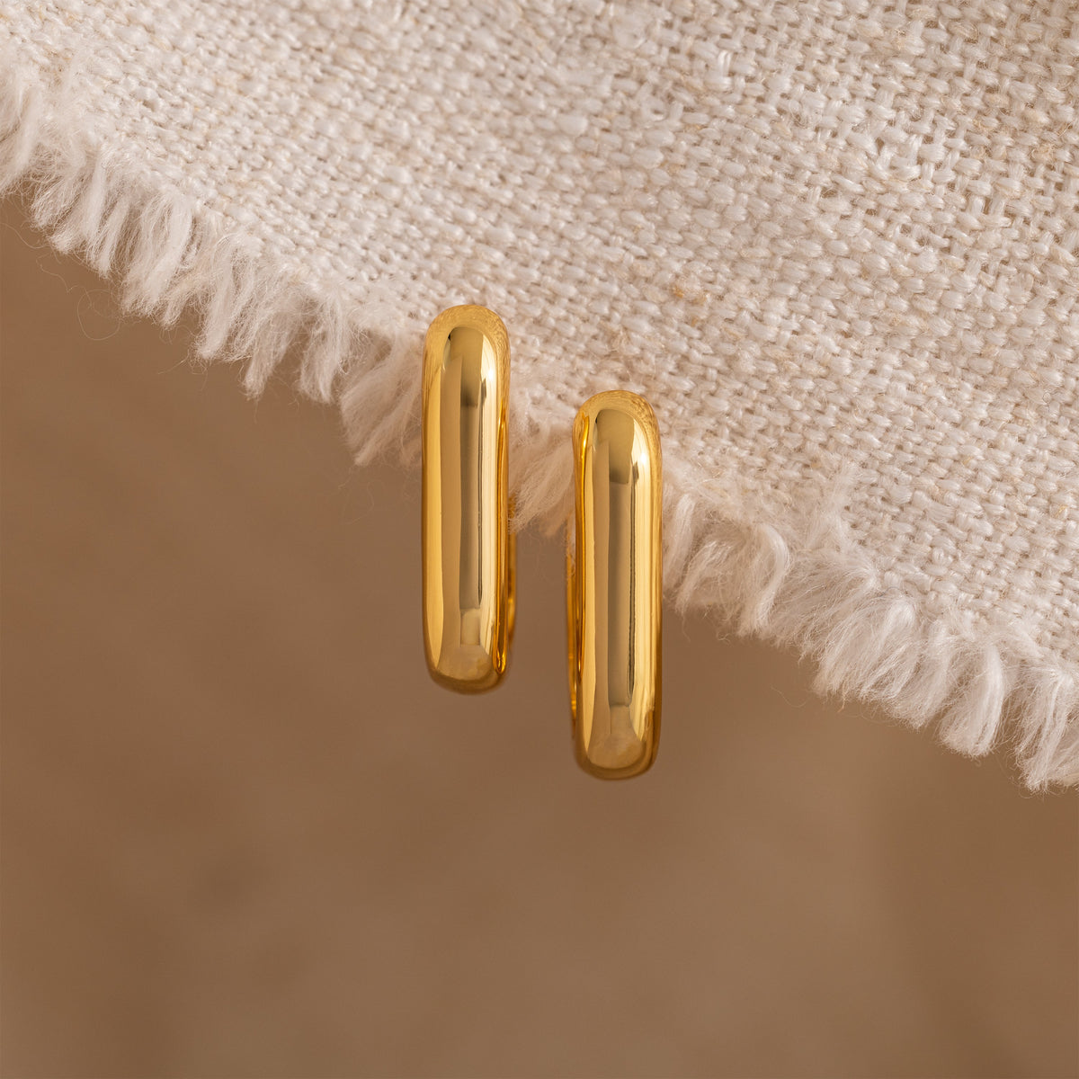 Chunky link hoops