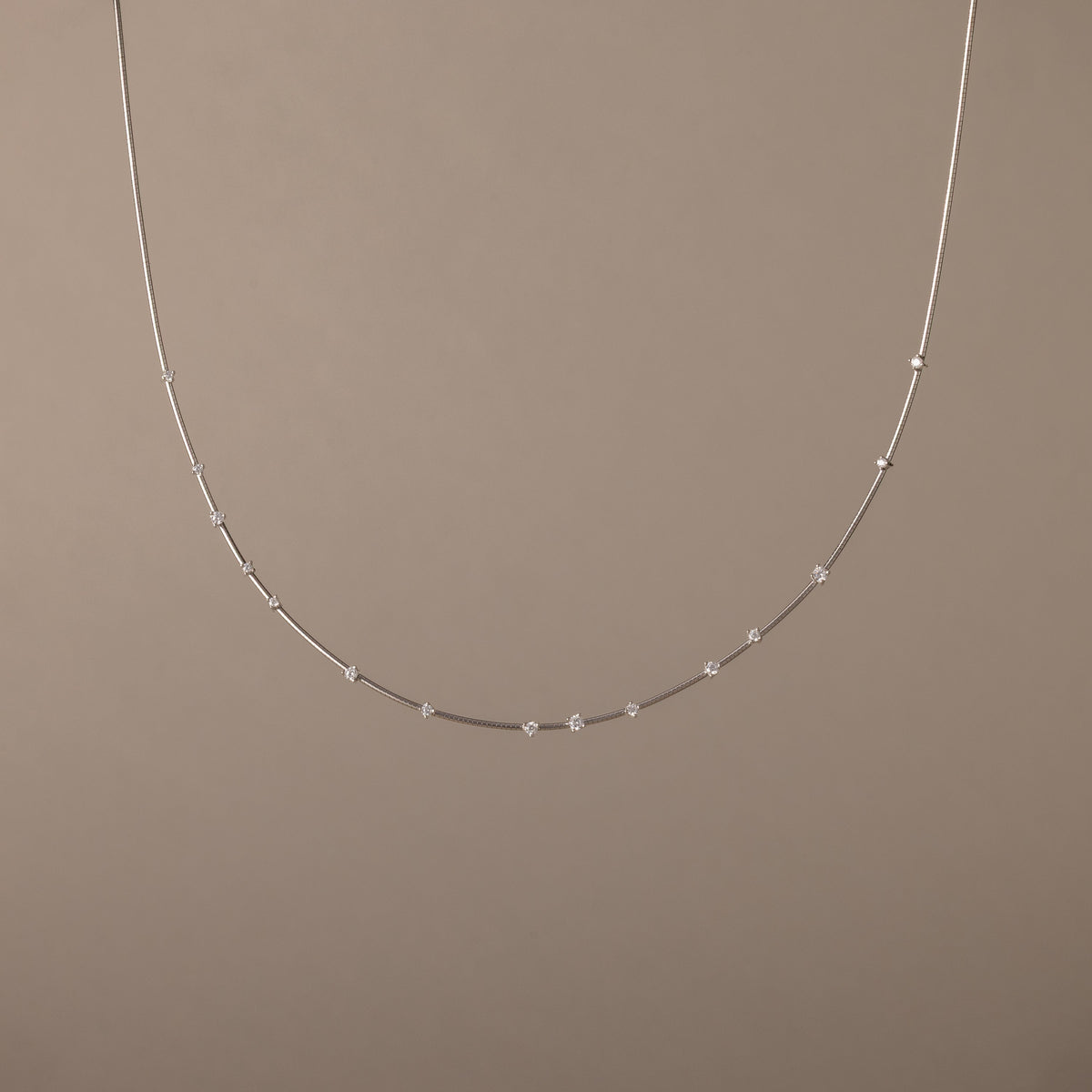 Sprinkle diamond necklace
