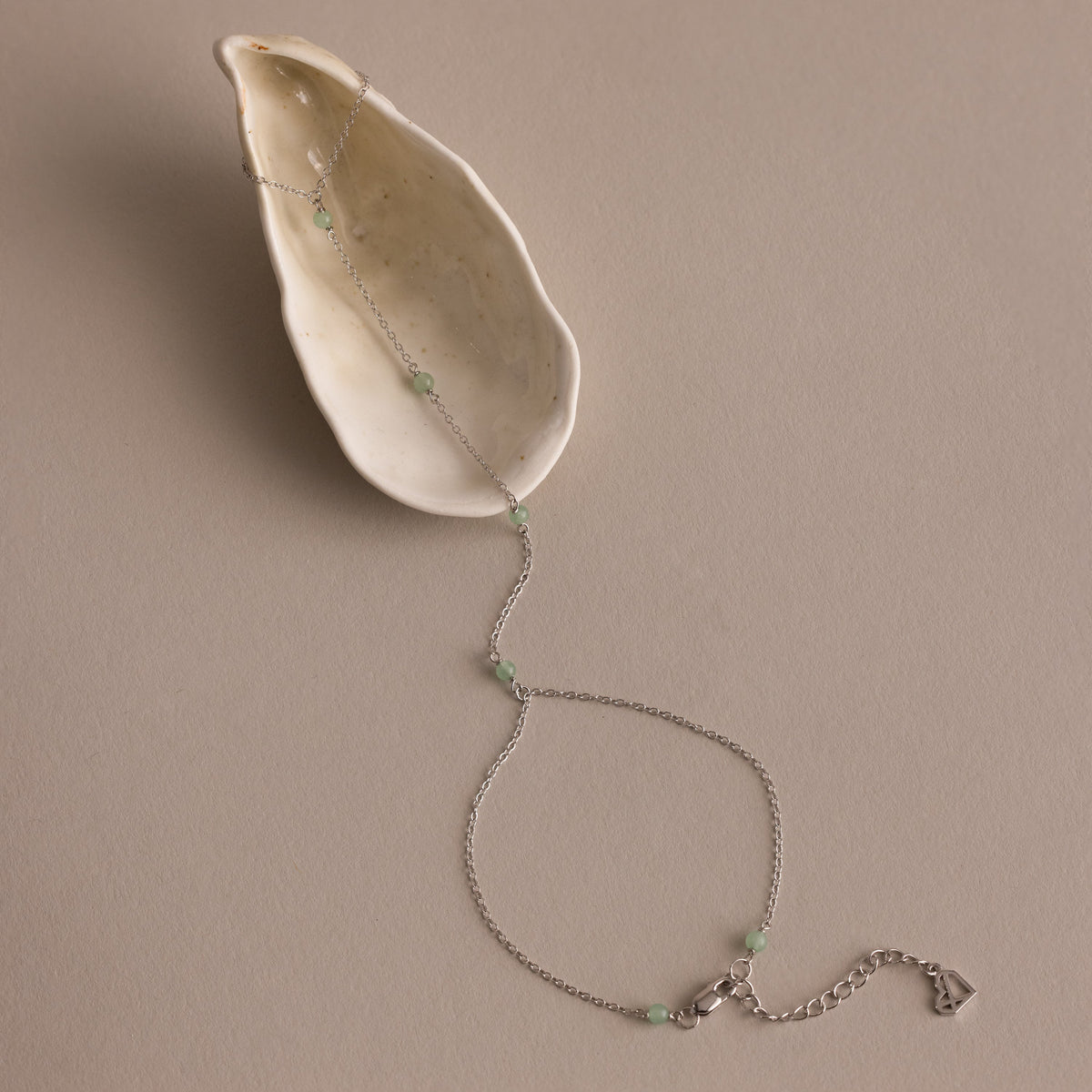 Jade Hand Chain Bracelet