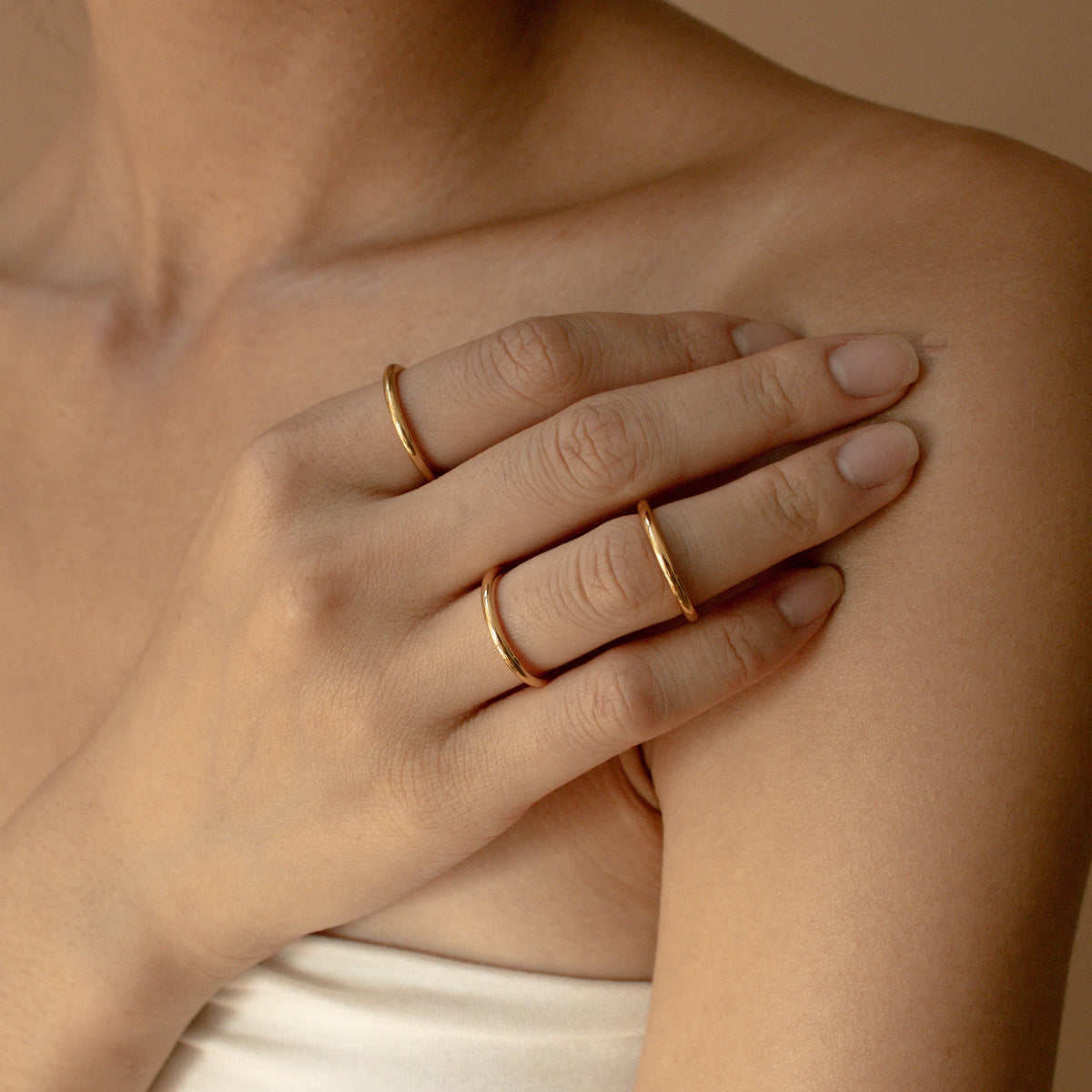 Minimal stacking ring