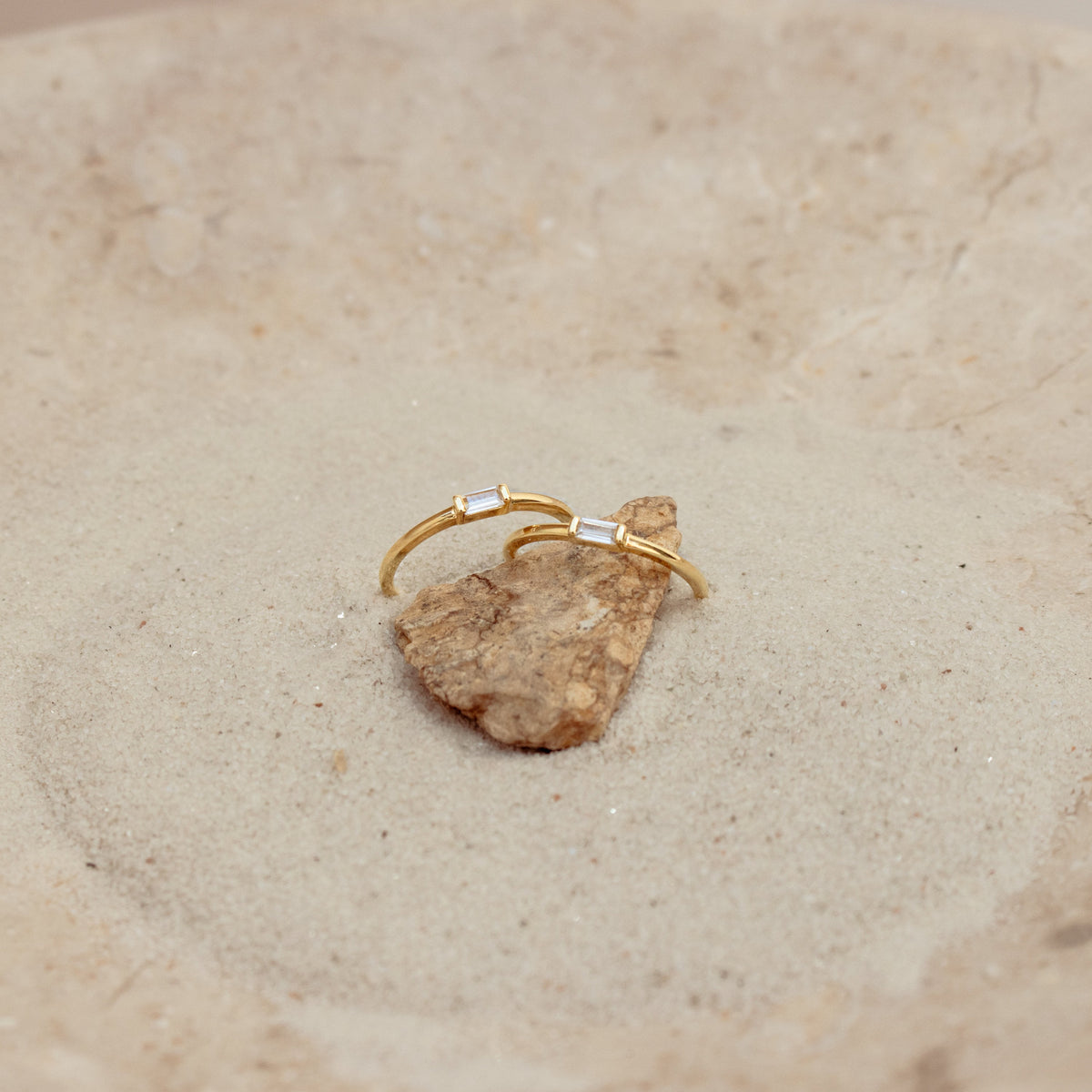 Baguette diamond ring