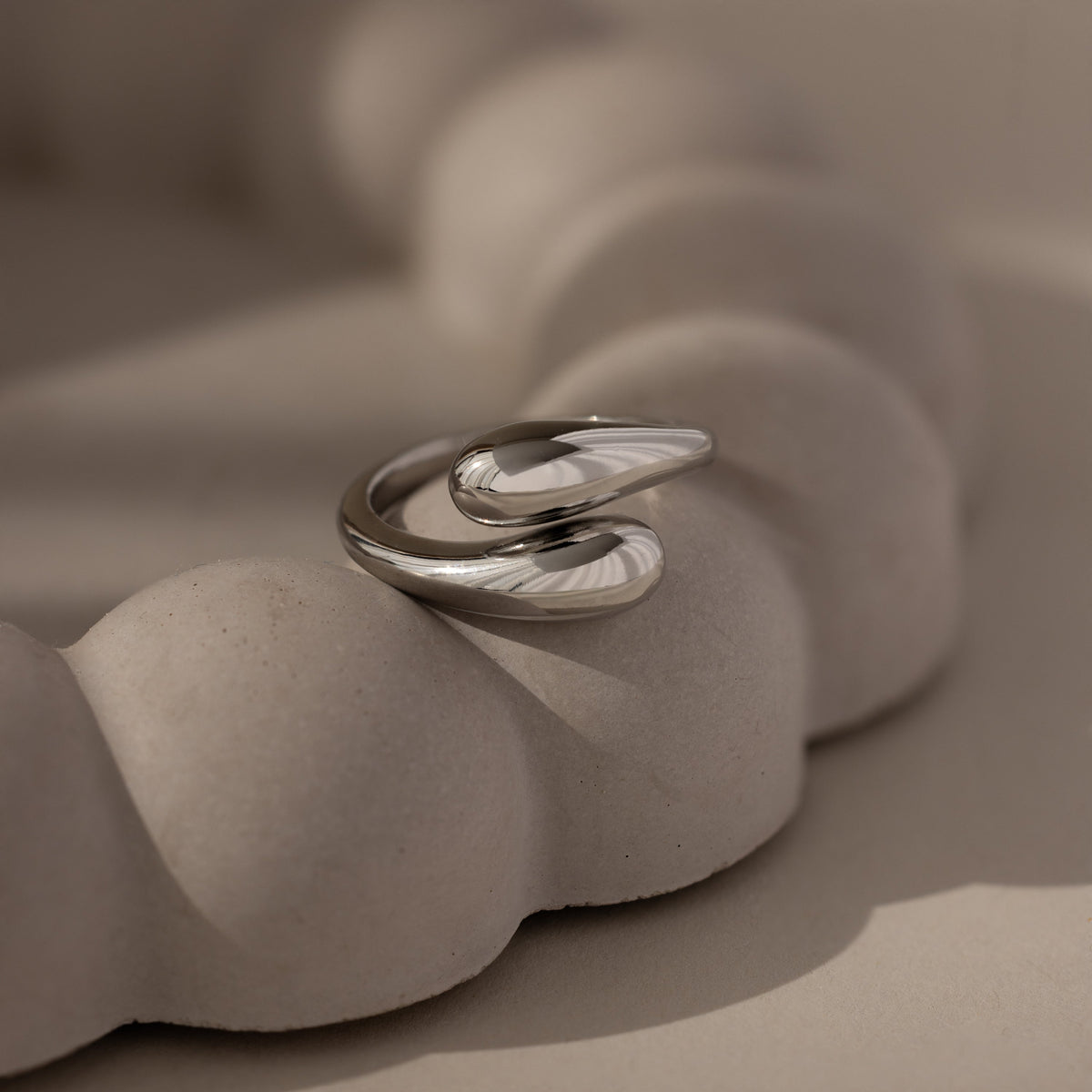 Duo dome ring