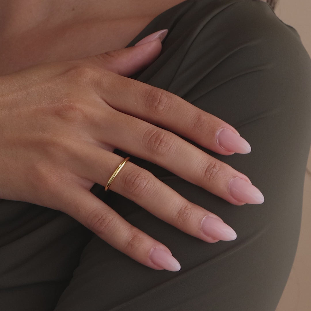 Minimal stacking ring