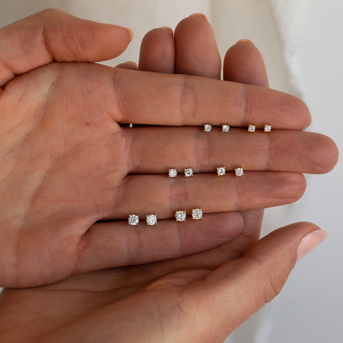 Booker diamond studs set