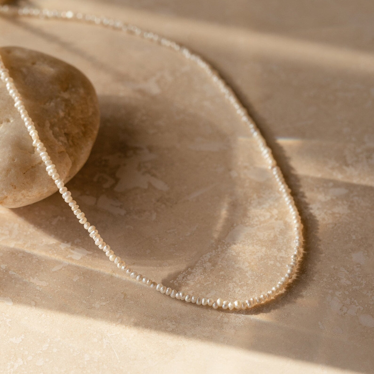 Brinley pearl choker