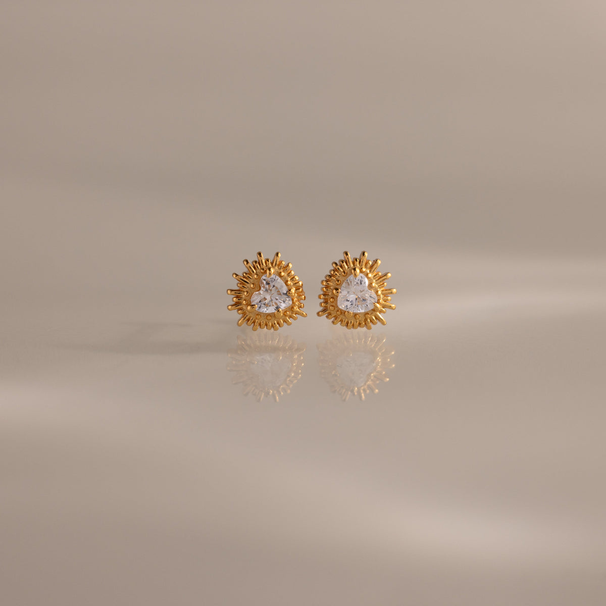 Sacred heart flat back studs