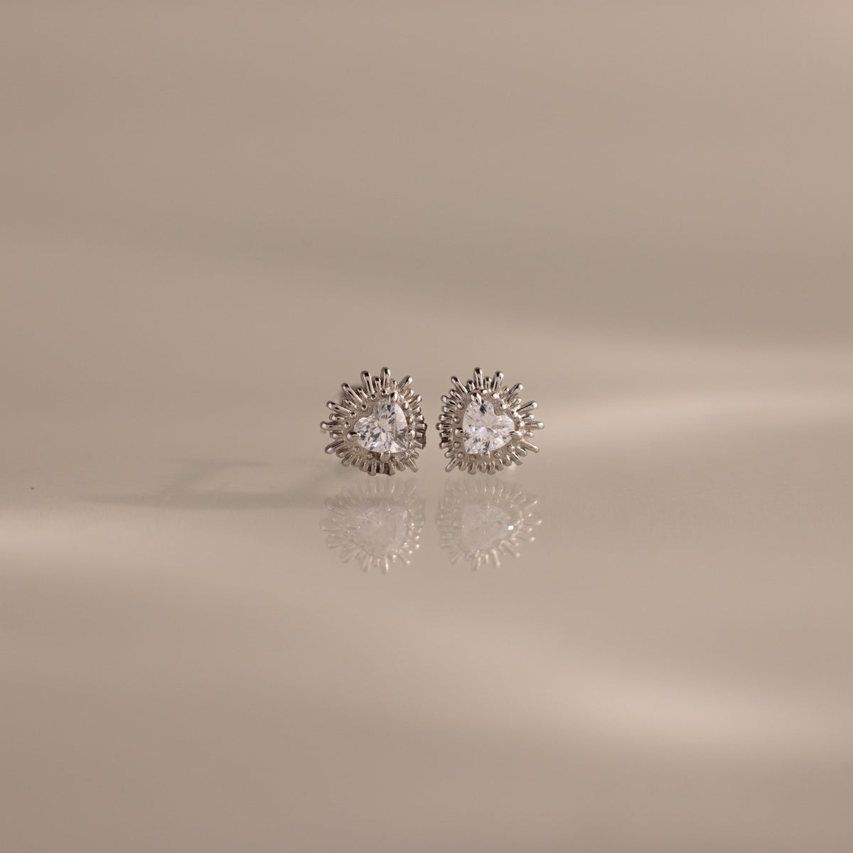 Sacred heart flat back studs