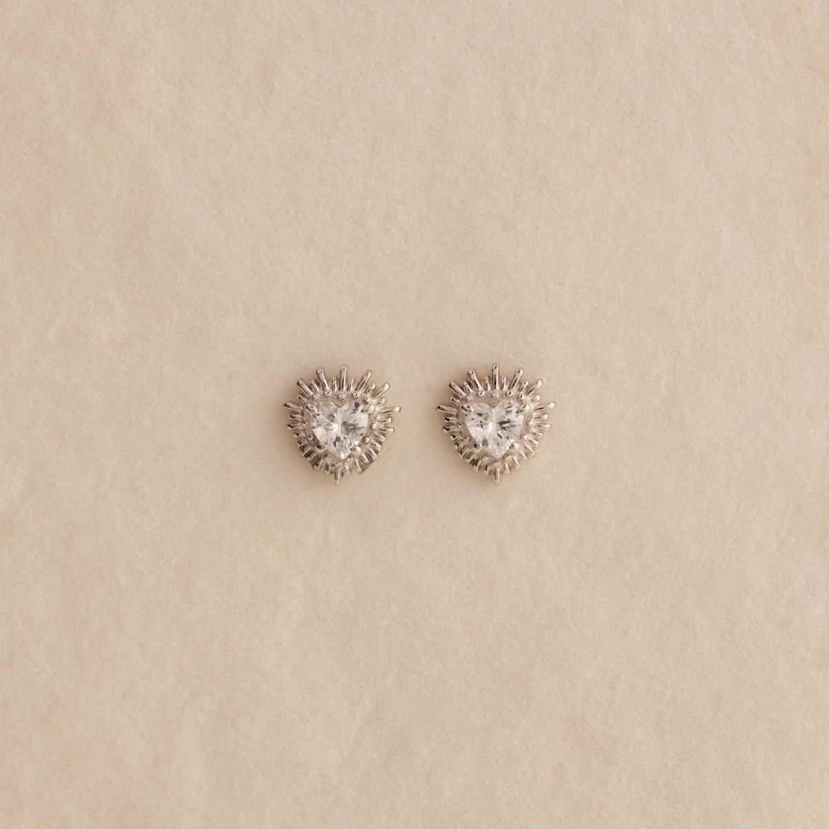 Sacred heart flat back studs