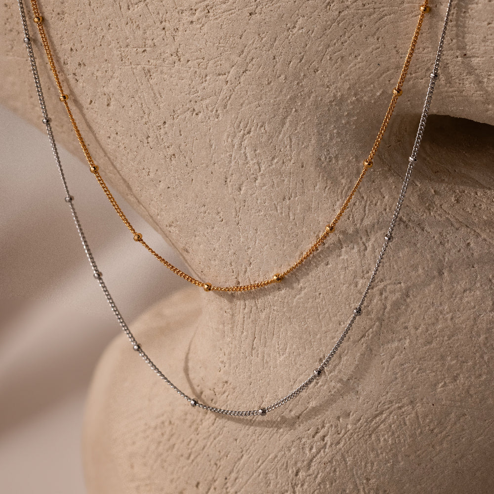 Satellite necklace