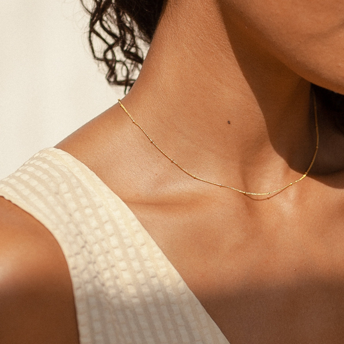 Satellite necklace