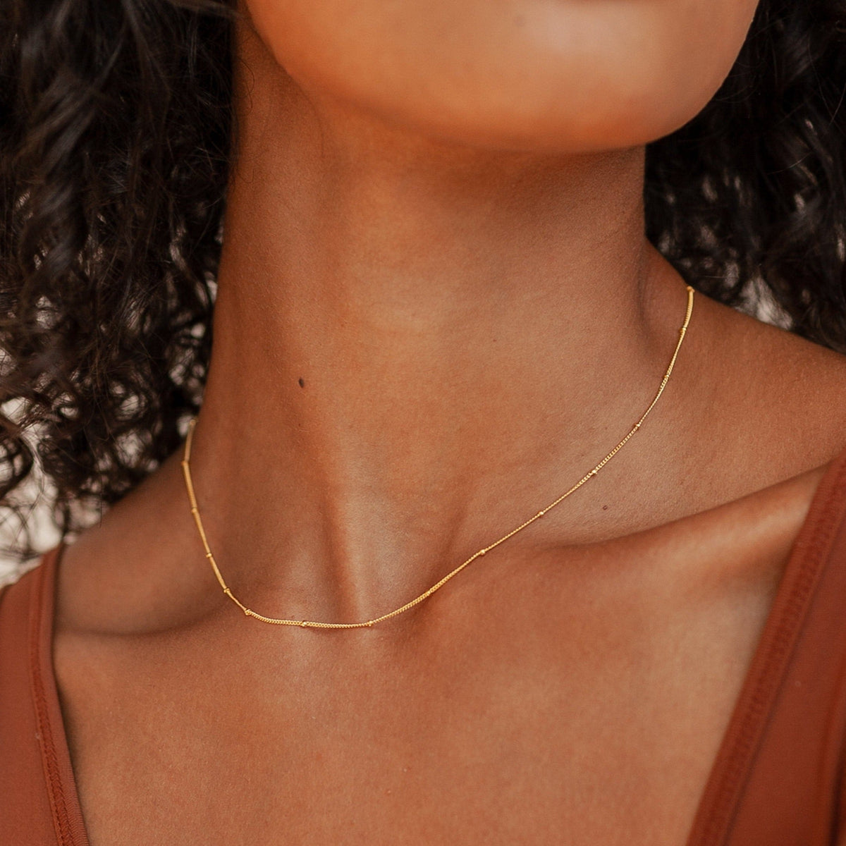 Satellite necklace