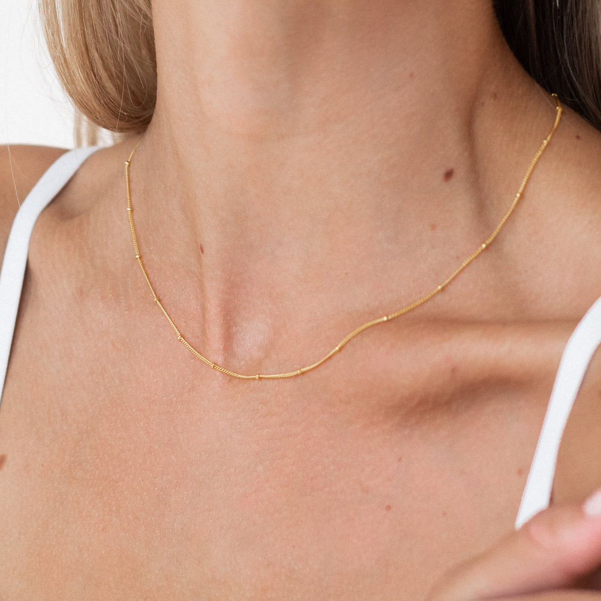 Satellite necklace