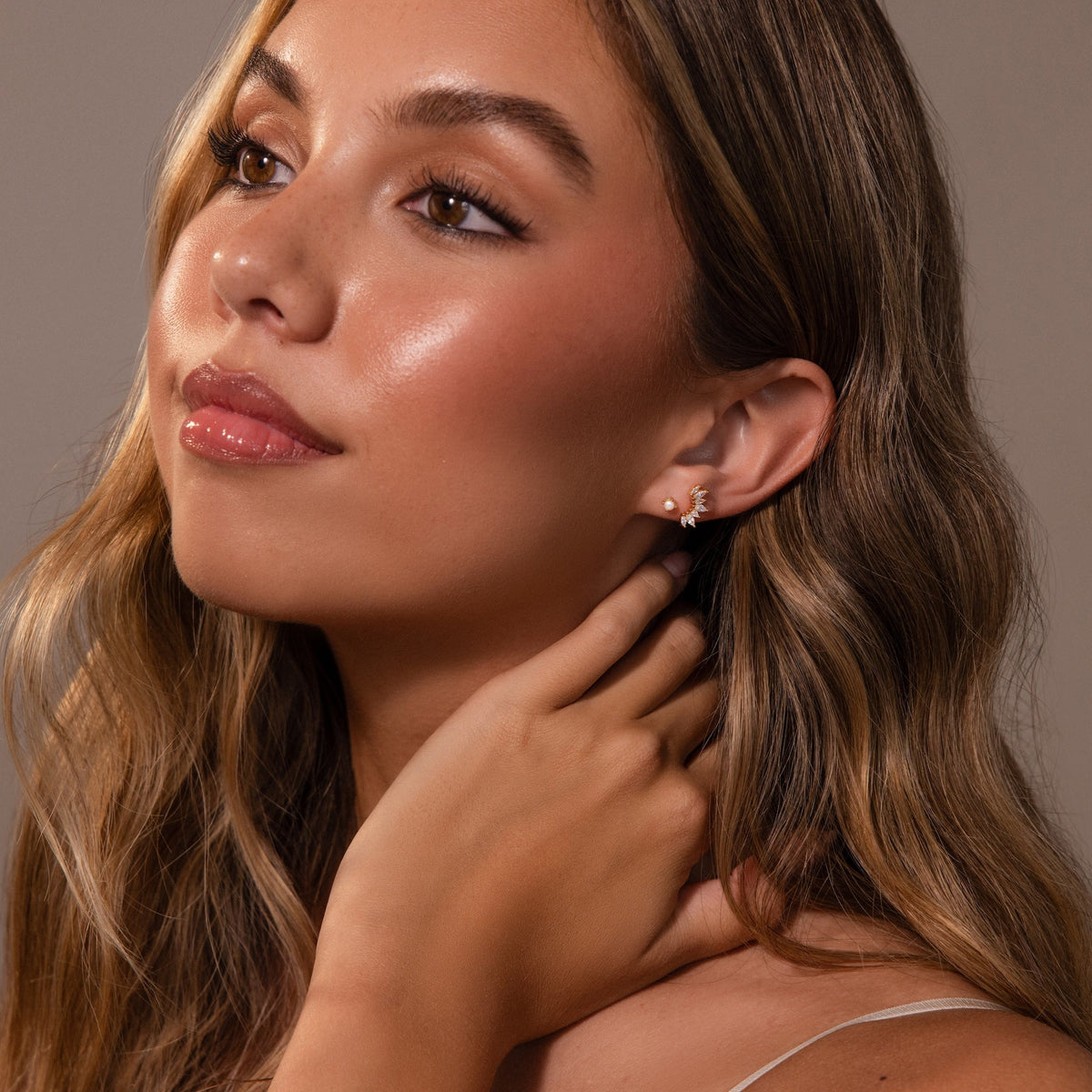 Baby Venus flat back studs