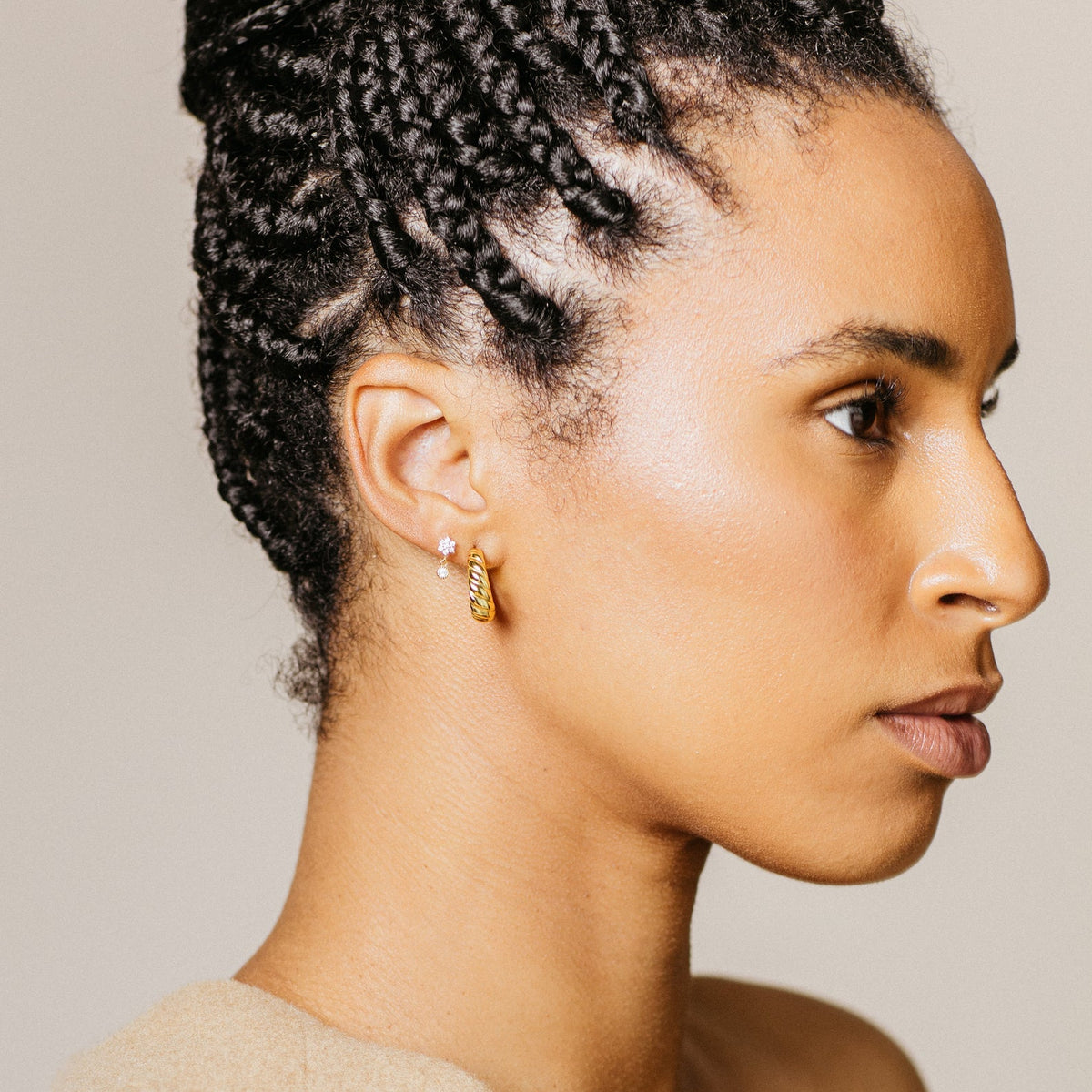 Lexi flower studs