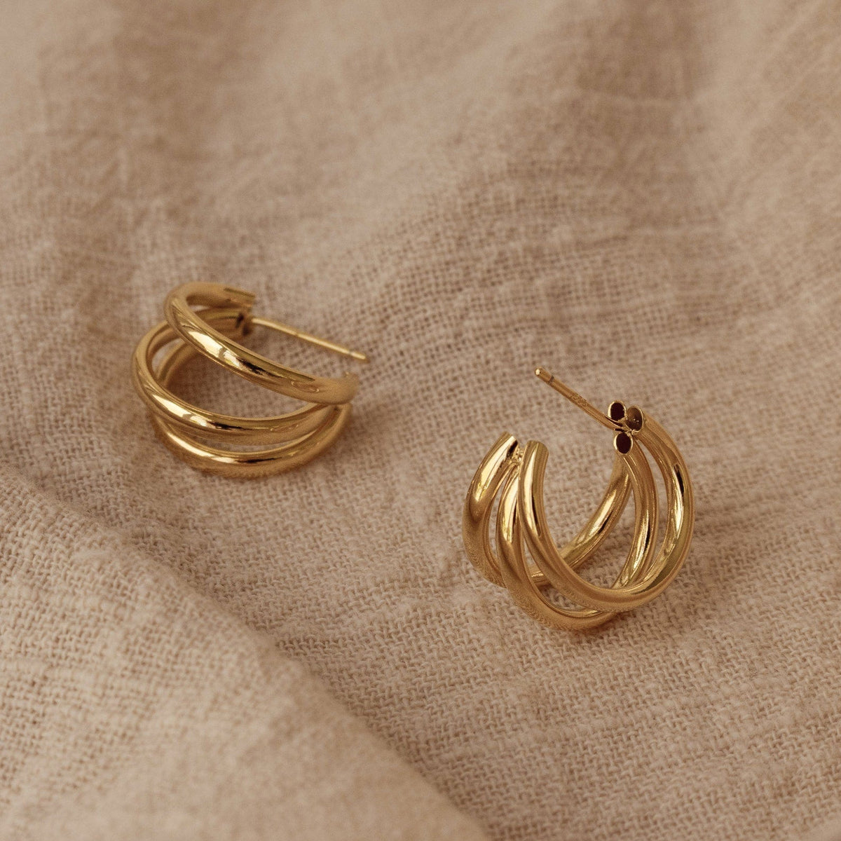 Jenna triple hoops