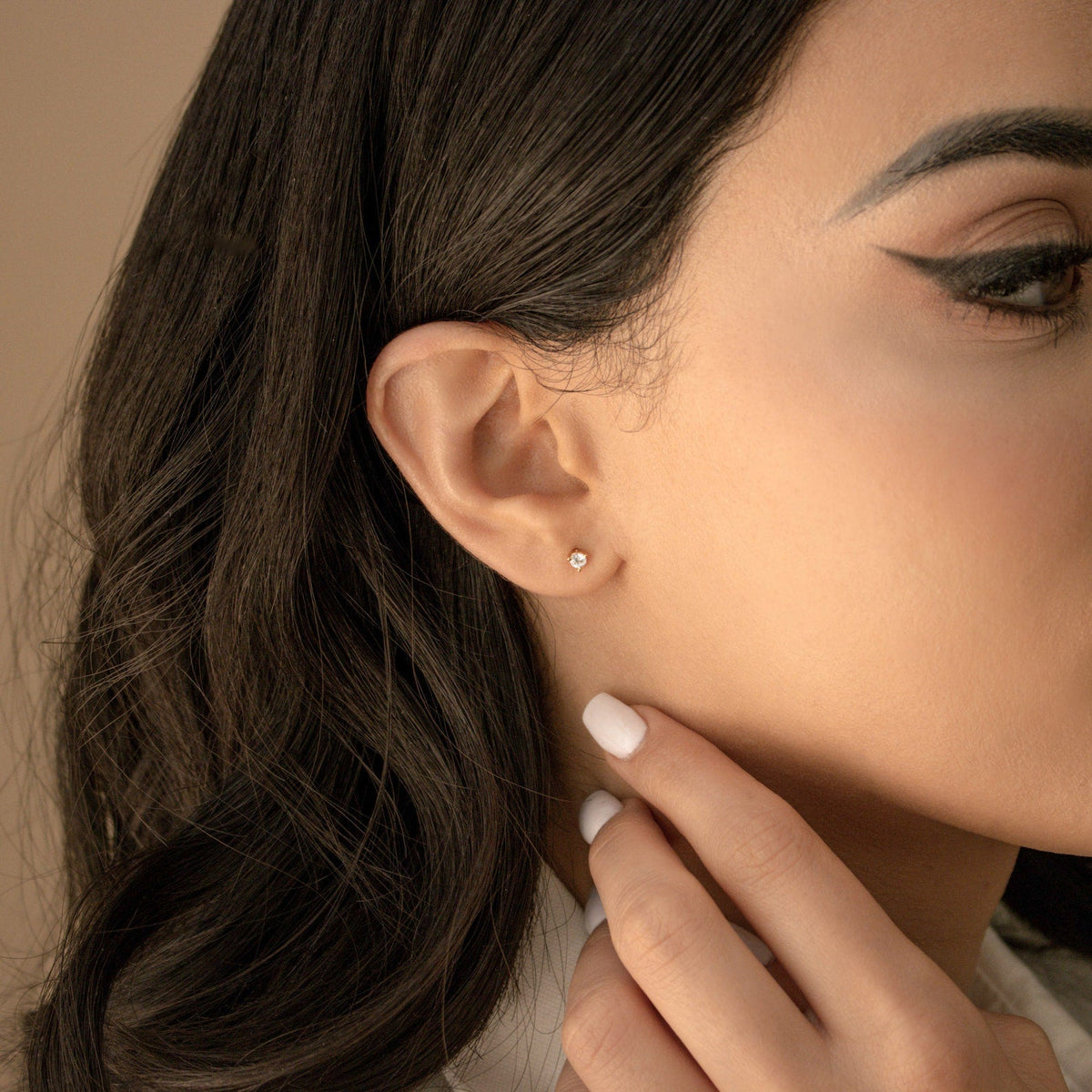 Elena diamond studs