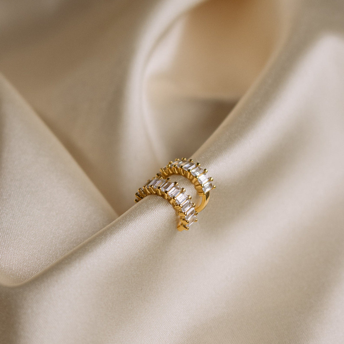 Baguette ear cuffs