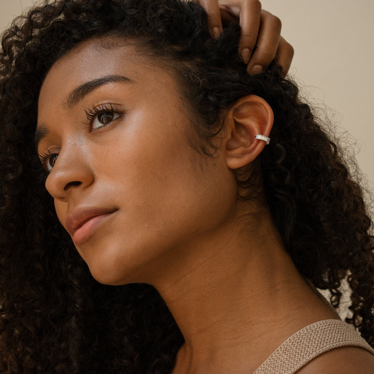 Baguette ear cuffs