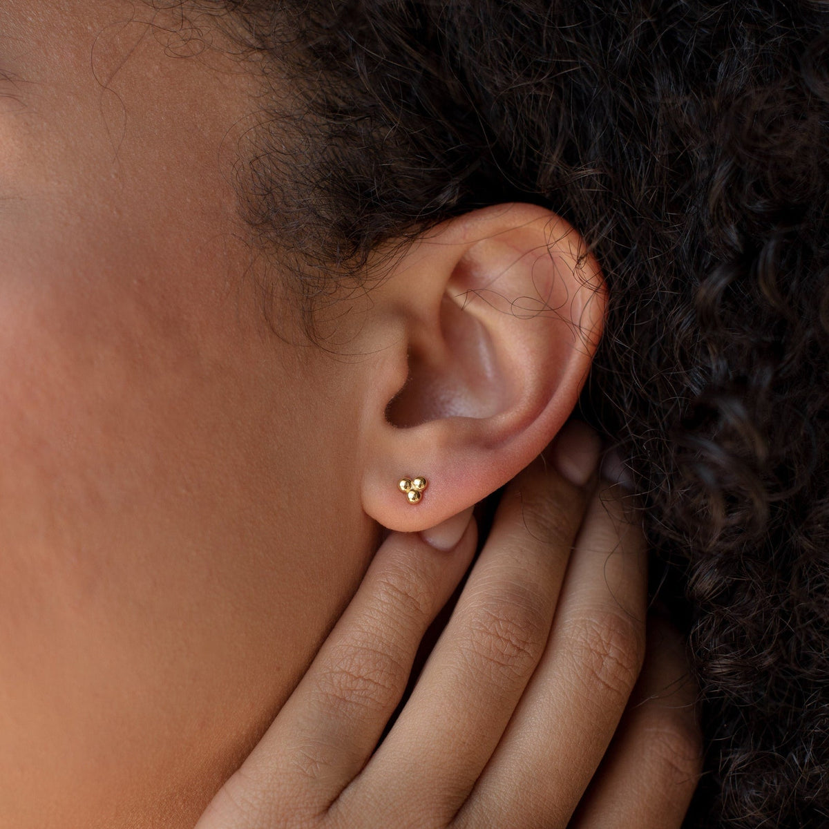 Trio sphere studs
