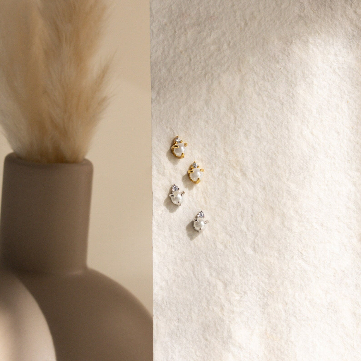 Julia pearl studs