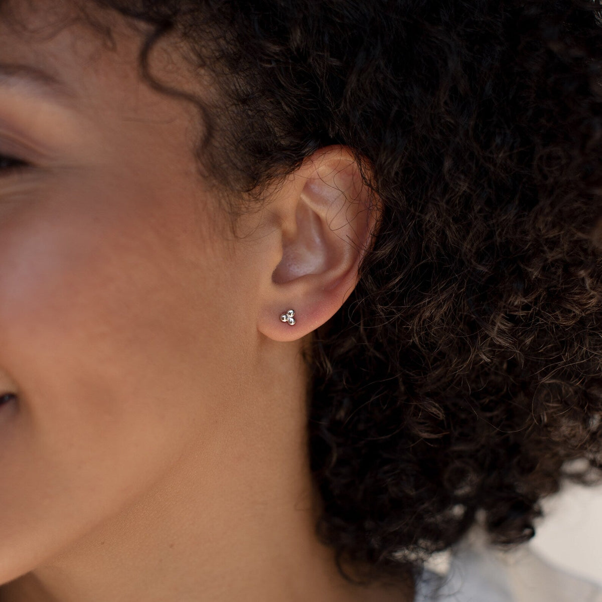 Trio sphere studs