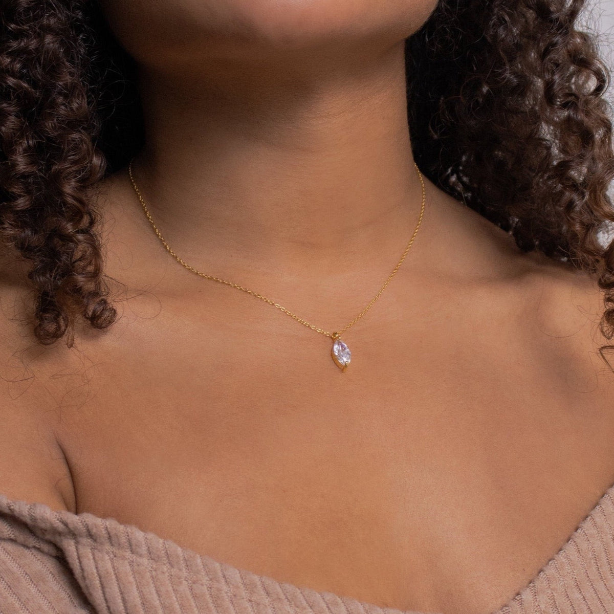 Athens diamond necklace