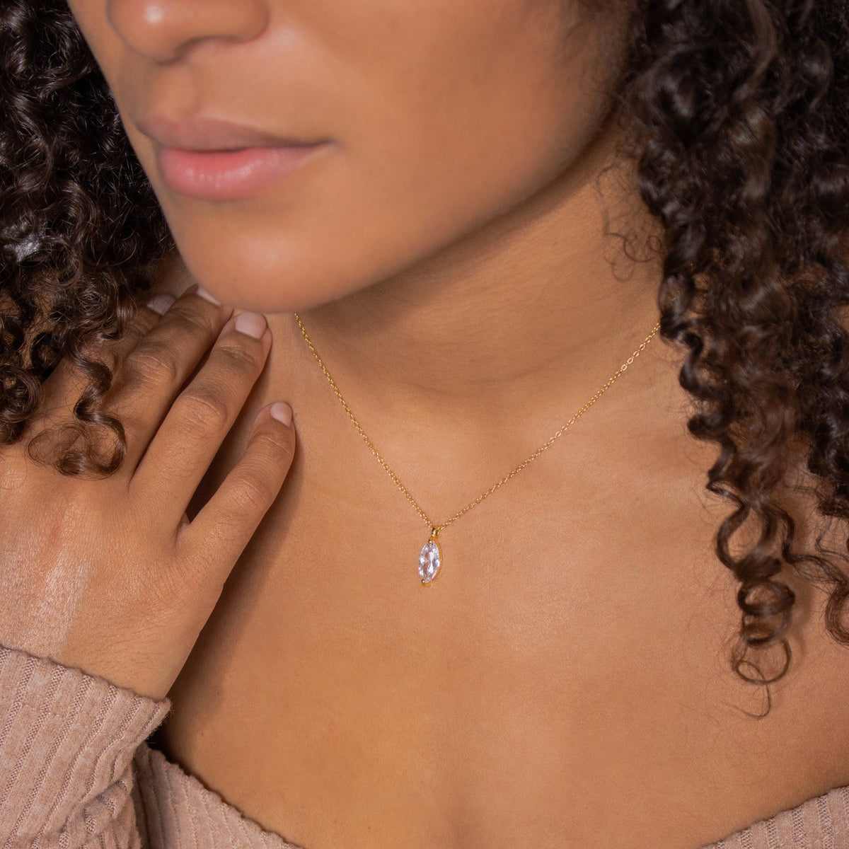 Athens diamond necklace