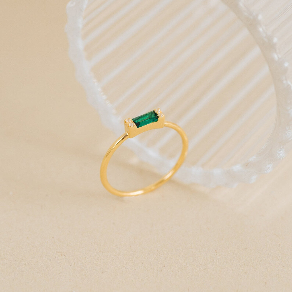 Empire emerald ring