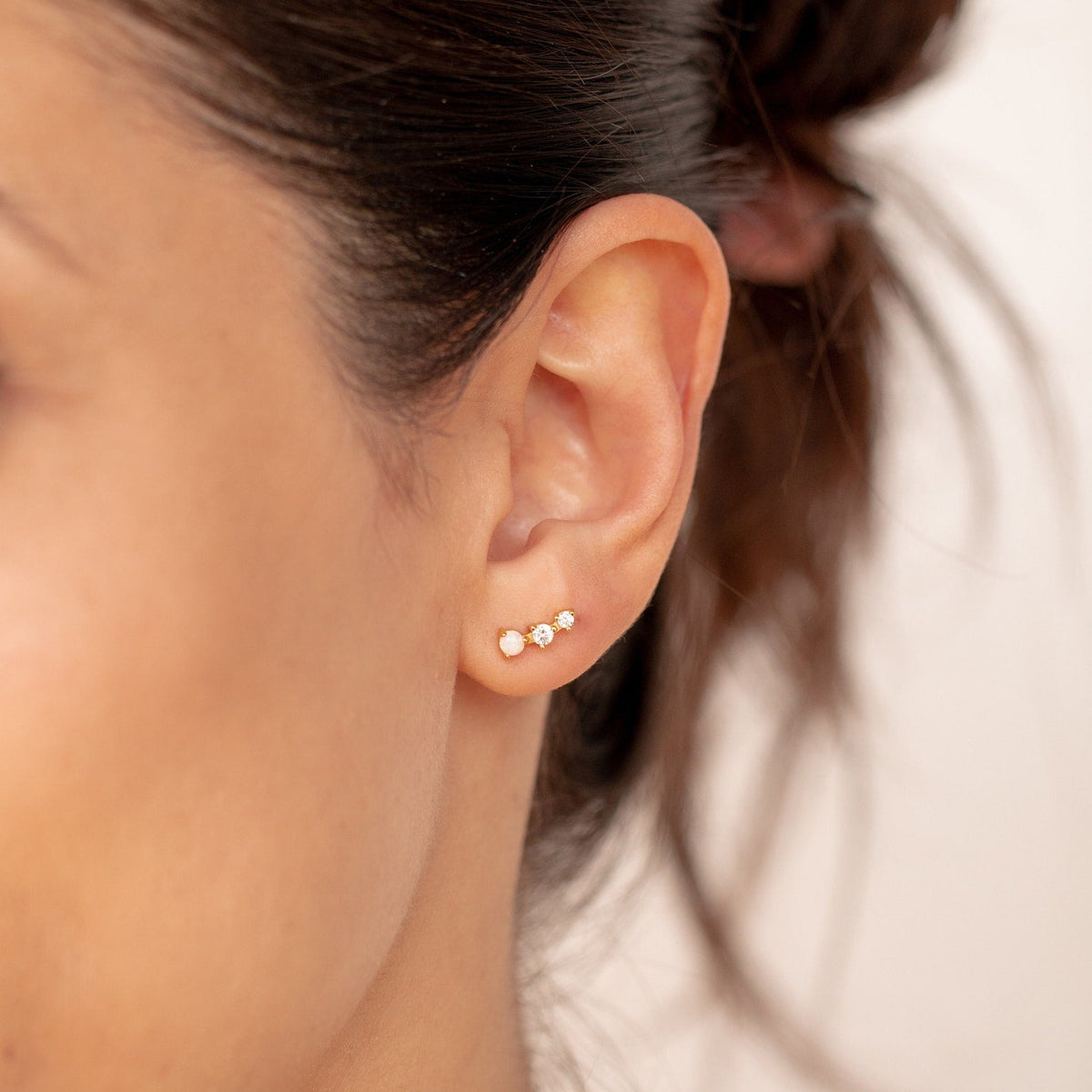 Maeve opal studs