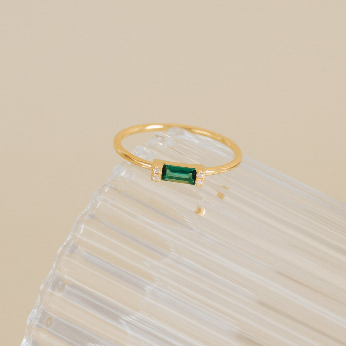 Empire emerald ring