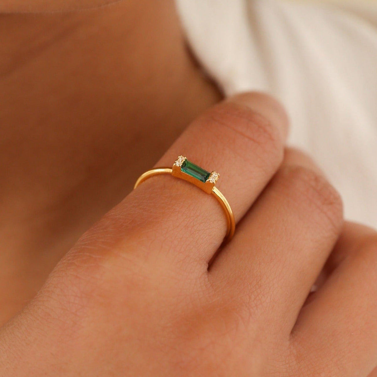 Empire emerald ring