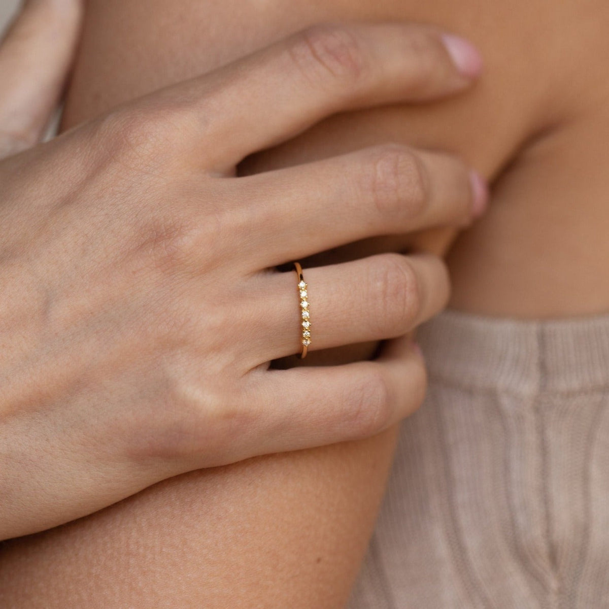 Isabelle diamond ring