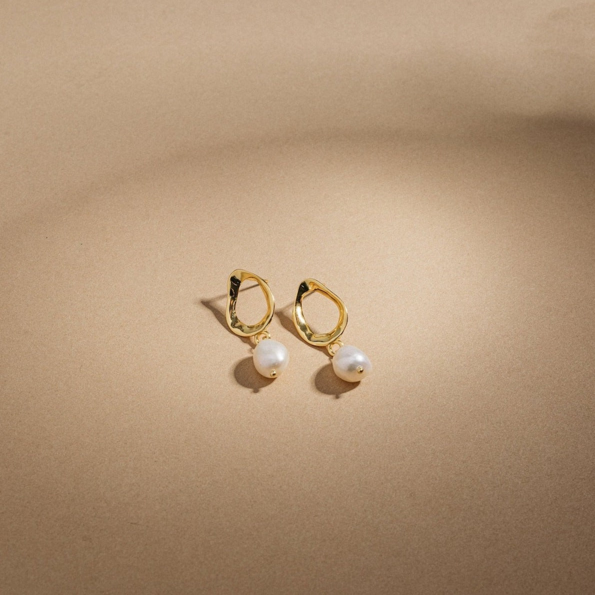 Rebecca pearl drop earrings