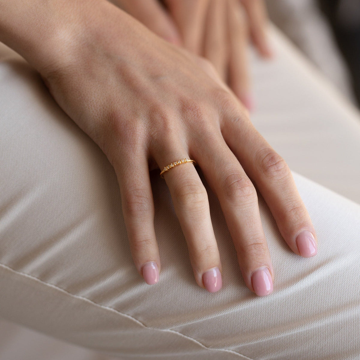 Isabelle diamond ring