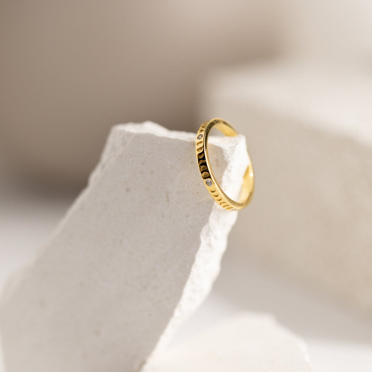 Augustine moon phase ring