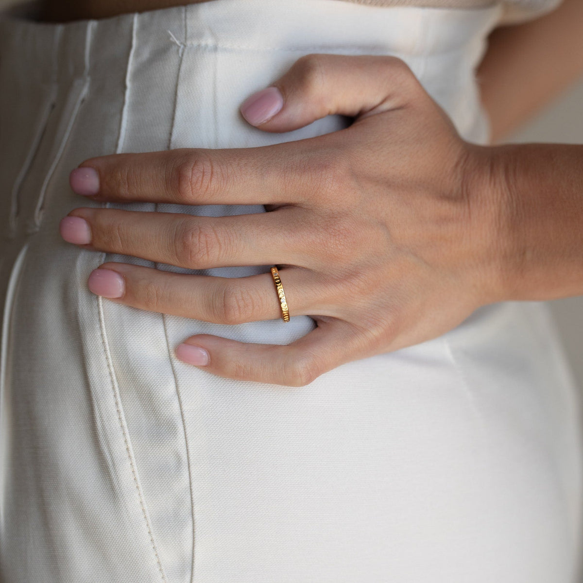 Augustine moon phase ring