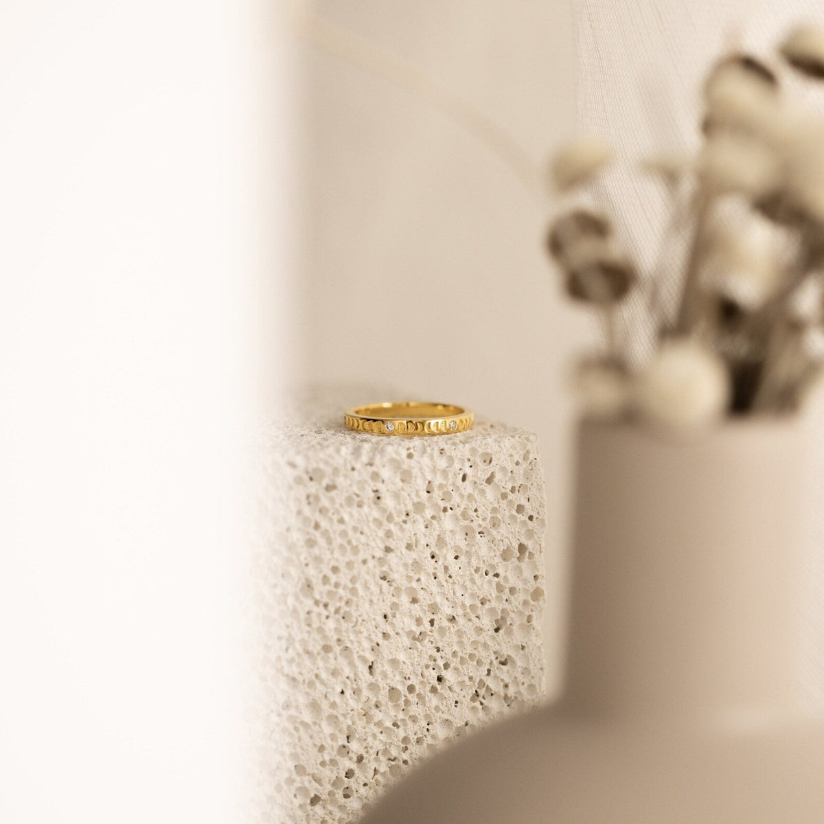 Augustine moon phase ring