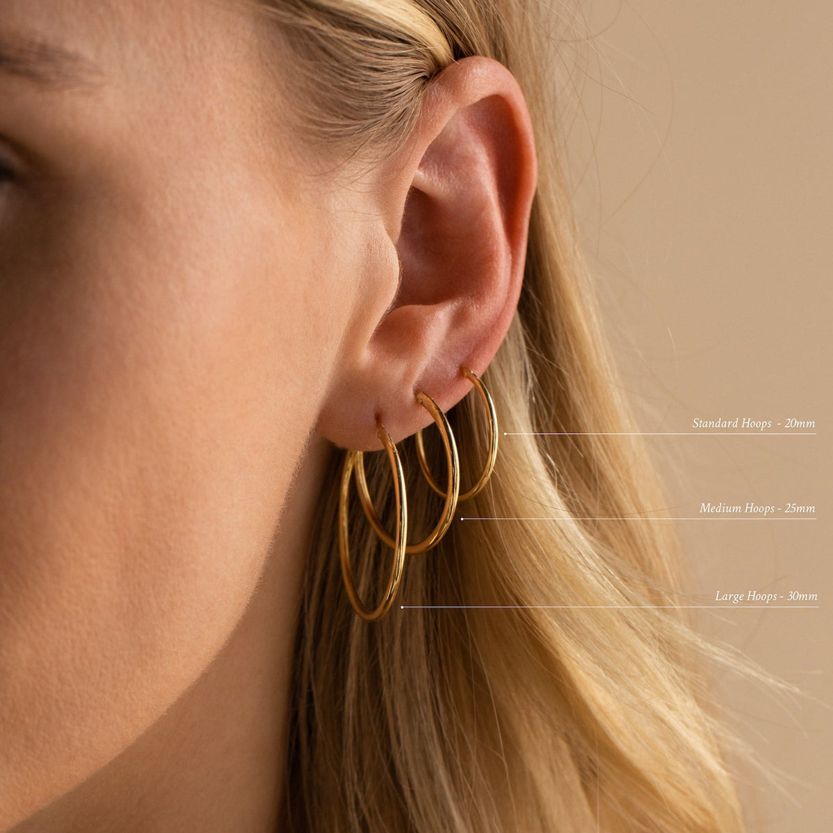 Endless thin hoops
