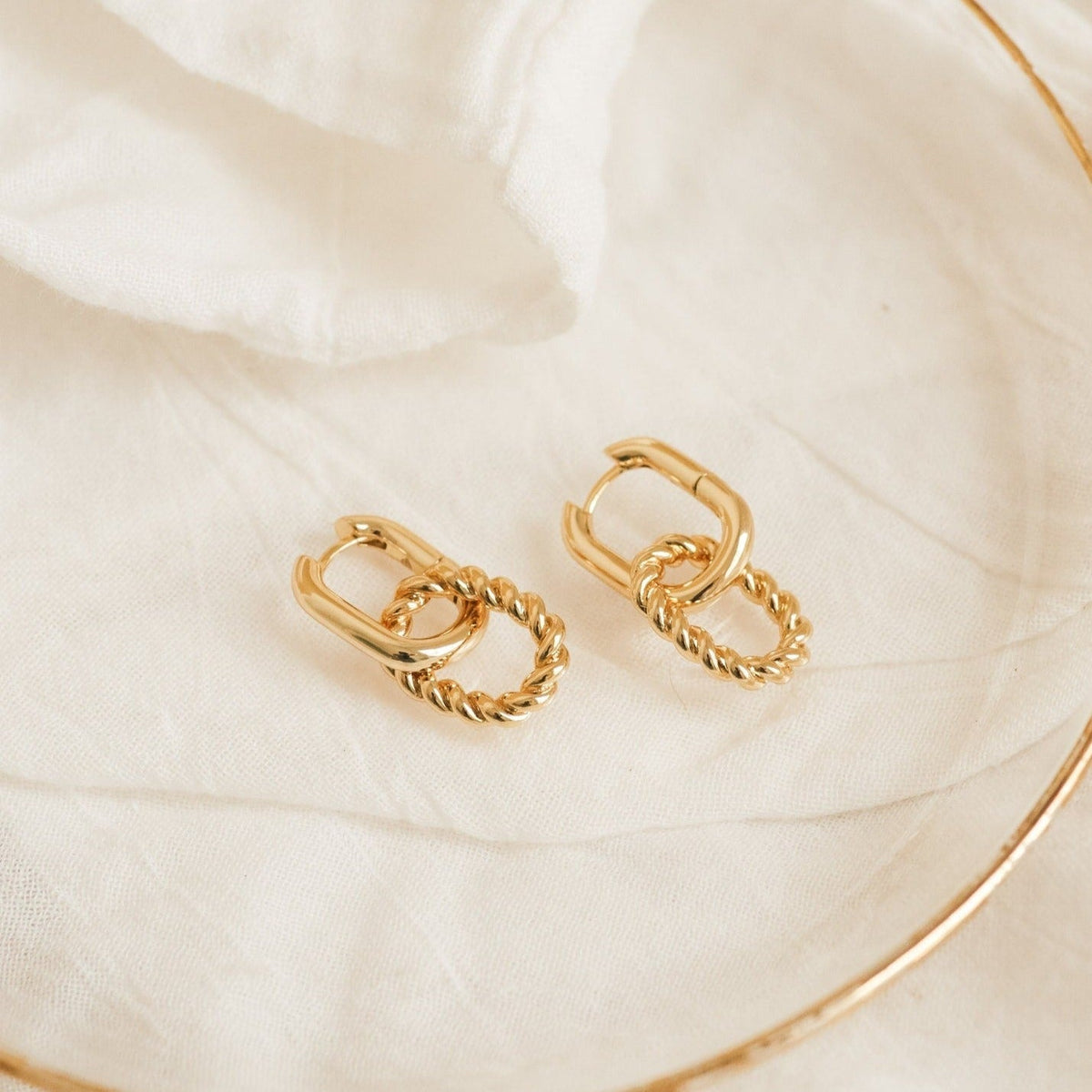 Kenzie chain link earrings