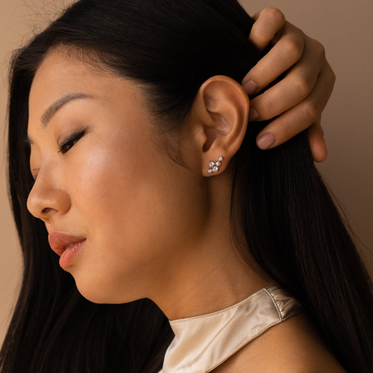 Seine diamond studs 3