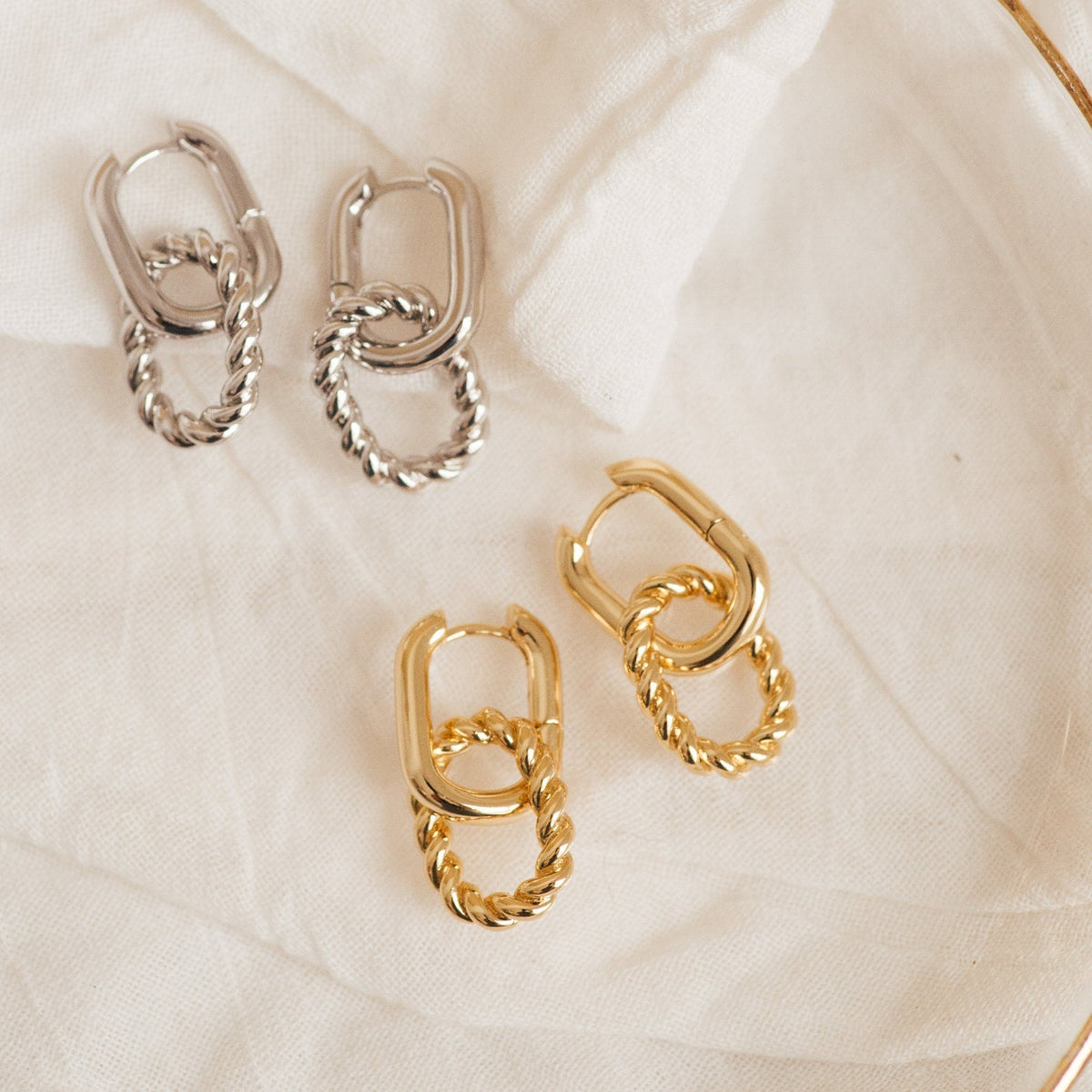 Kenzie chain link earrings